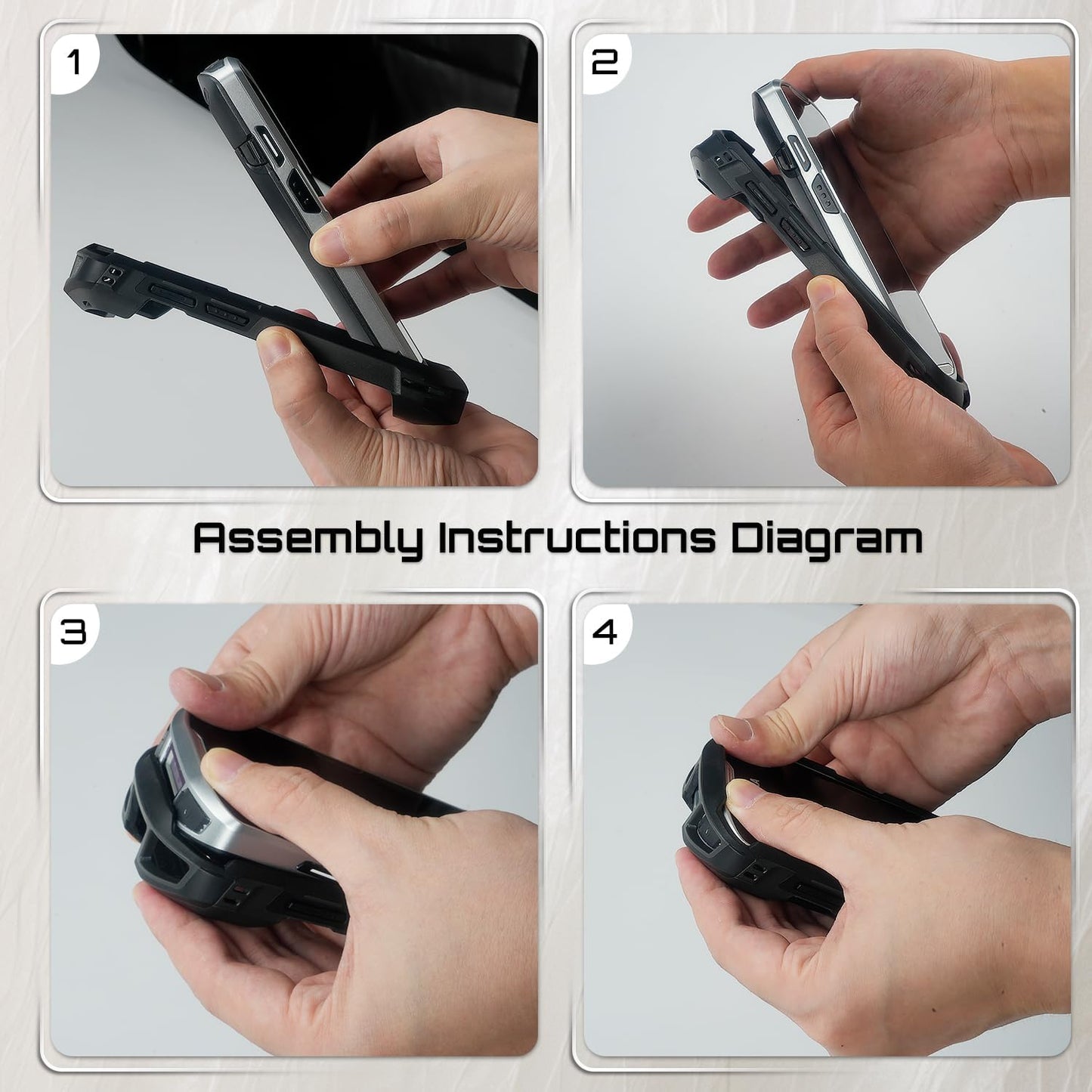 TC51 TC52 TC56 TC57 TC510K Case with Hand Strap - Protective & Ergonomic for Zebra Handheld Barcode Scanners SG-TC5X-EXO1-01 SG-TC5X-EXONHS-01 (Green)