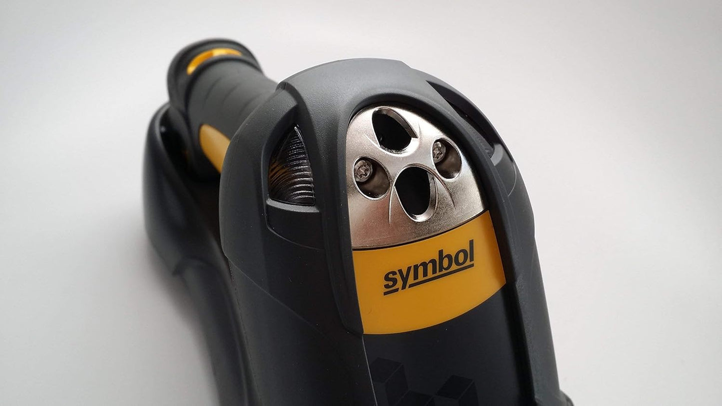 Zebra (Formerly Motorola Symbol) LS3578-FZ, Rugged, Cordless Barcode Scanner with integrated Bluetooth, with Charging Cradle and USB Cord (Renewed)