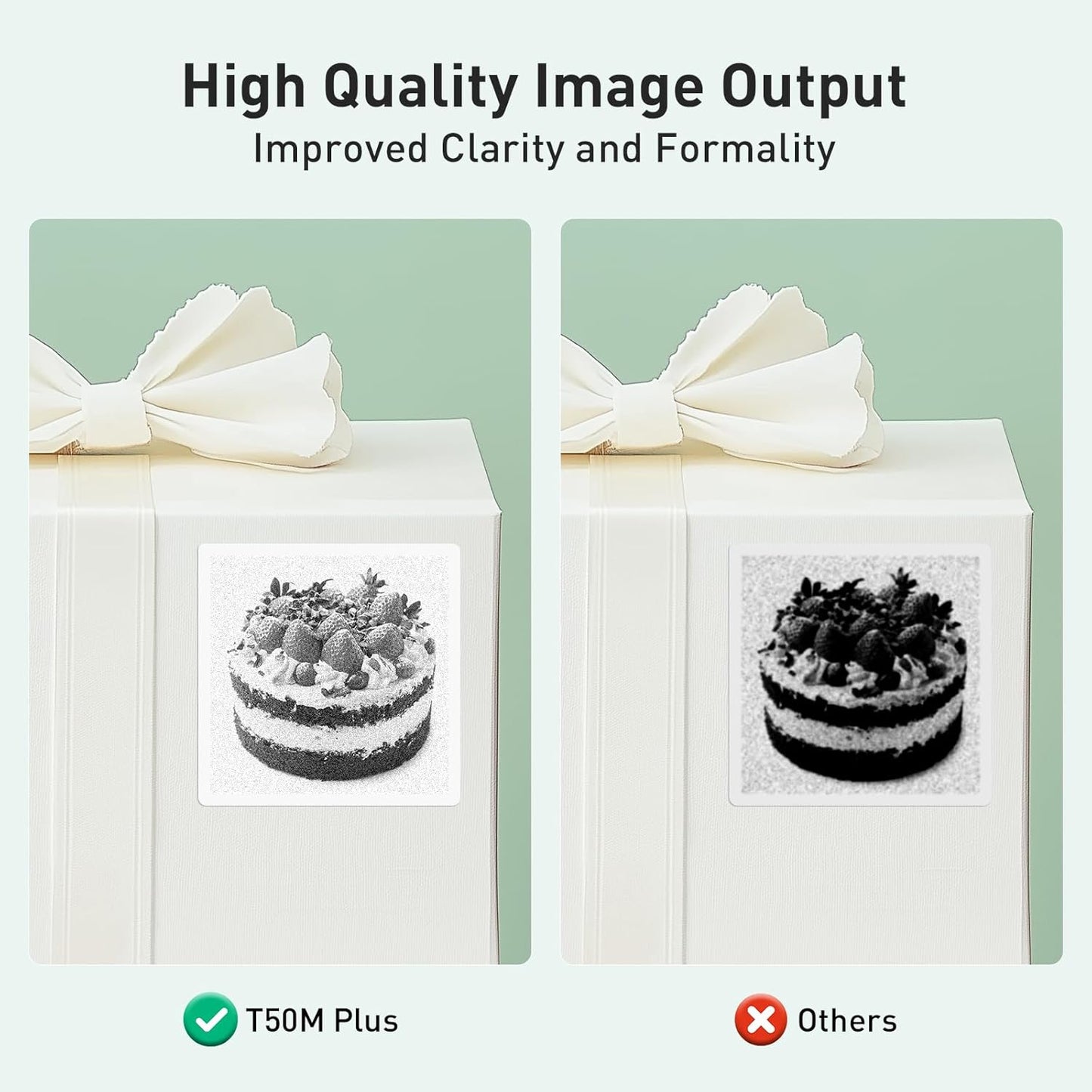 SUPVAN T50M Plus Bluetooth Label Maker Machine with 3 Tapes, High Printing Clarity, Versatile App with 40+ Fonts and 450+ Icons, Inkless Labeler for Business, Home, Office Organization, Green