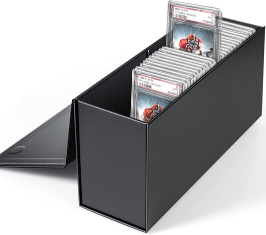 PSA Graded Card Storage Box, PSA Graded Card Storage Holder Container Slabs Box - 1 Pack