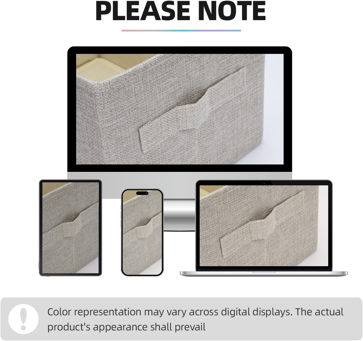 Greeting Card Storage Box, Linen Storage Box with 32 Adjustable Dividers, 168 Labels, 2 Marker Pen, Perfect for Organizing Greeting Cards, Envelopes, Photos 2 Pack Beige