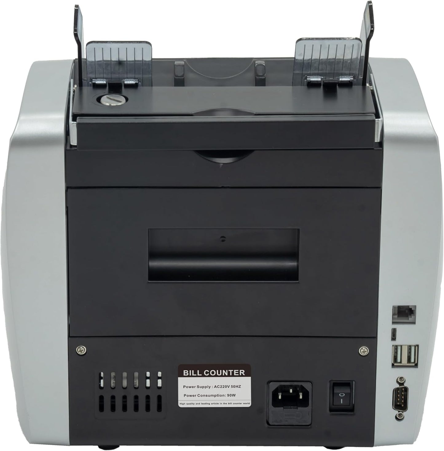 MA-600S Mixed Denomination USD Bill Counter Upgradable Money Counting Machine with CIS Sensor and Bank-Grade Detection & Large External Display Plus Optional Receipt Printing Function