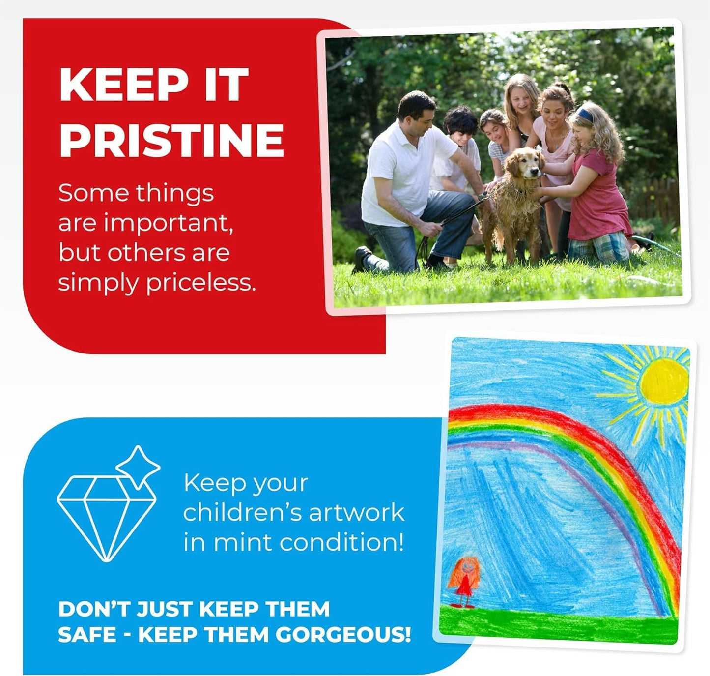 5MIL Thermal Laminating Sheets (125 Count) Photo, Card, Notecard, ID Badge, and Business Card Sizes, Dry-Erase Friendly Laminating Pouches, Compatible with Laminators, Crystal Clear Laminated Finish