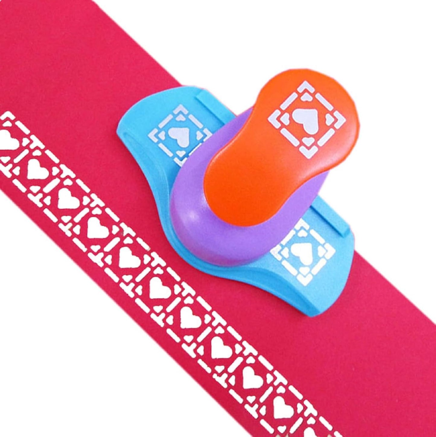 MIAO JIN Love in The Box Craft Punch Hemming and Border Punch Set - Edge and Fancy Punch - DIY Art, Scrapbooks, Gift & Wedding Cards