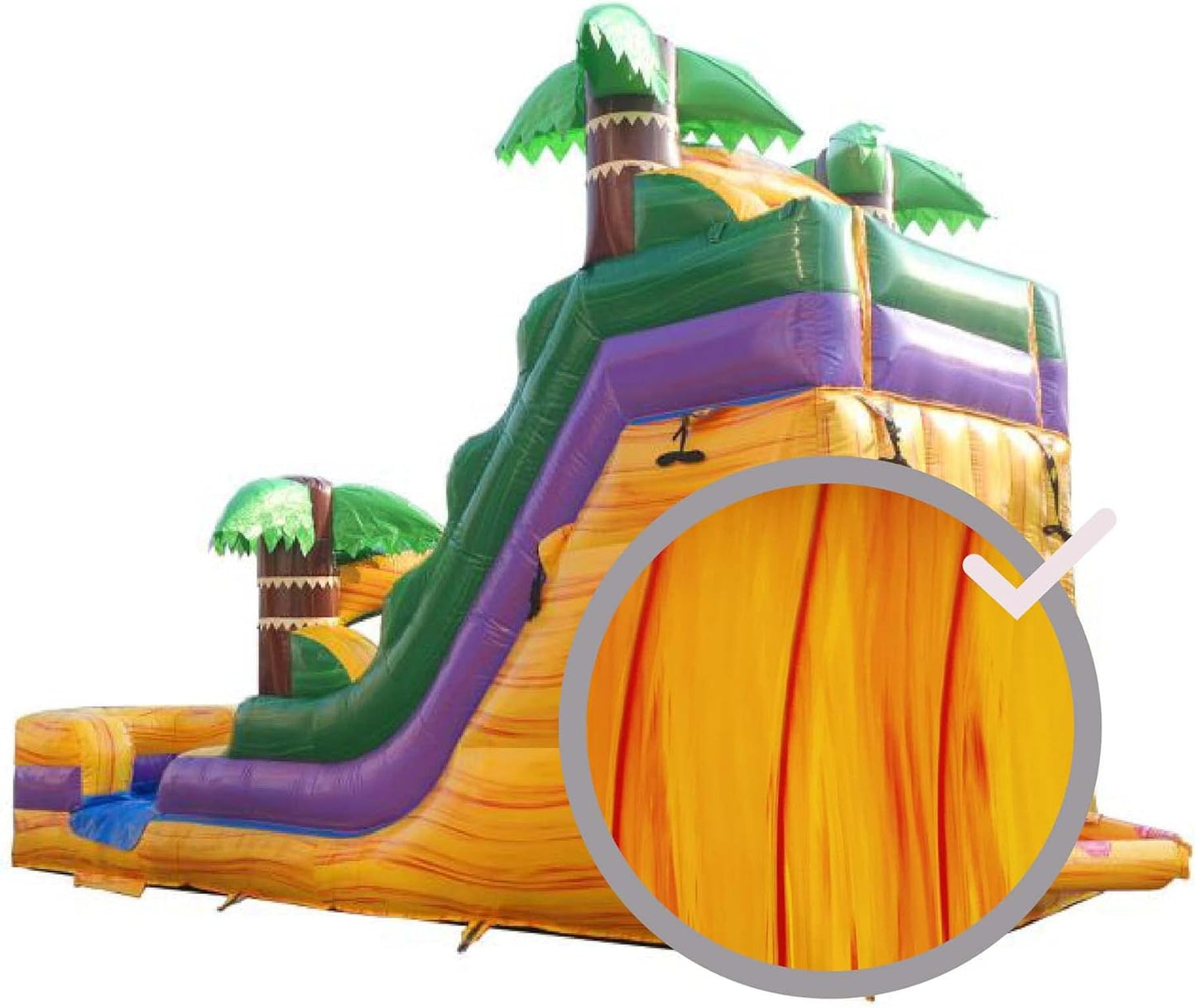 SX-69 Vinyl Repair Kit | Inflatable Bounce House Repair Kit | Includes 4 Ounce Adhesive and Vinyl Roll | for Flexible, Waterproof Repairs of Tears, Punctures, and Holes