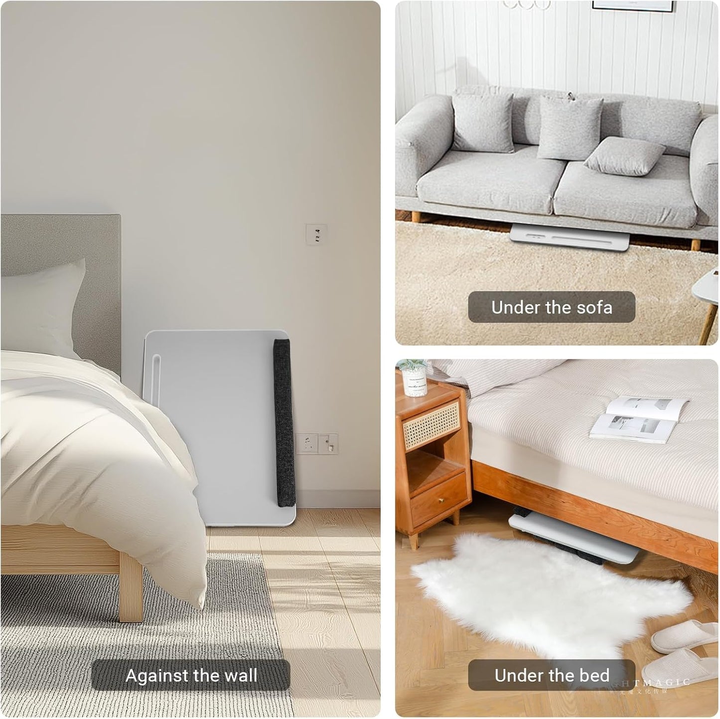 Lap Desk for Laptop with Cushion,Folding Laptop Desk for Bed,Bed Desk,Portable Computer Lap Desk,23.62"*15.74",Grey