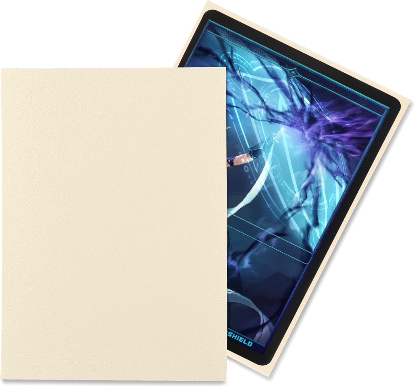 TitanShield Premium Ivory 150 Sleeves Standard Size Board Game Trading Card Sleeves Deck Protector for Magic The Gathering MTG, Baseball Collection, Dropmix