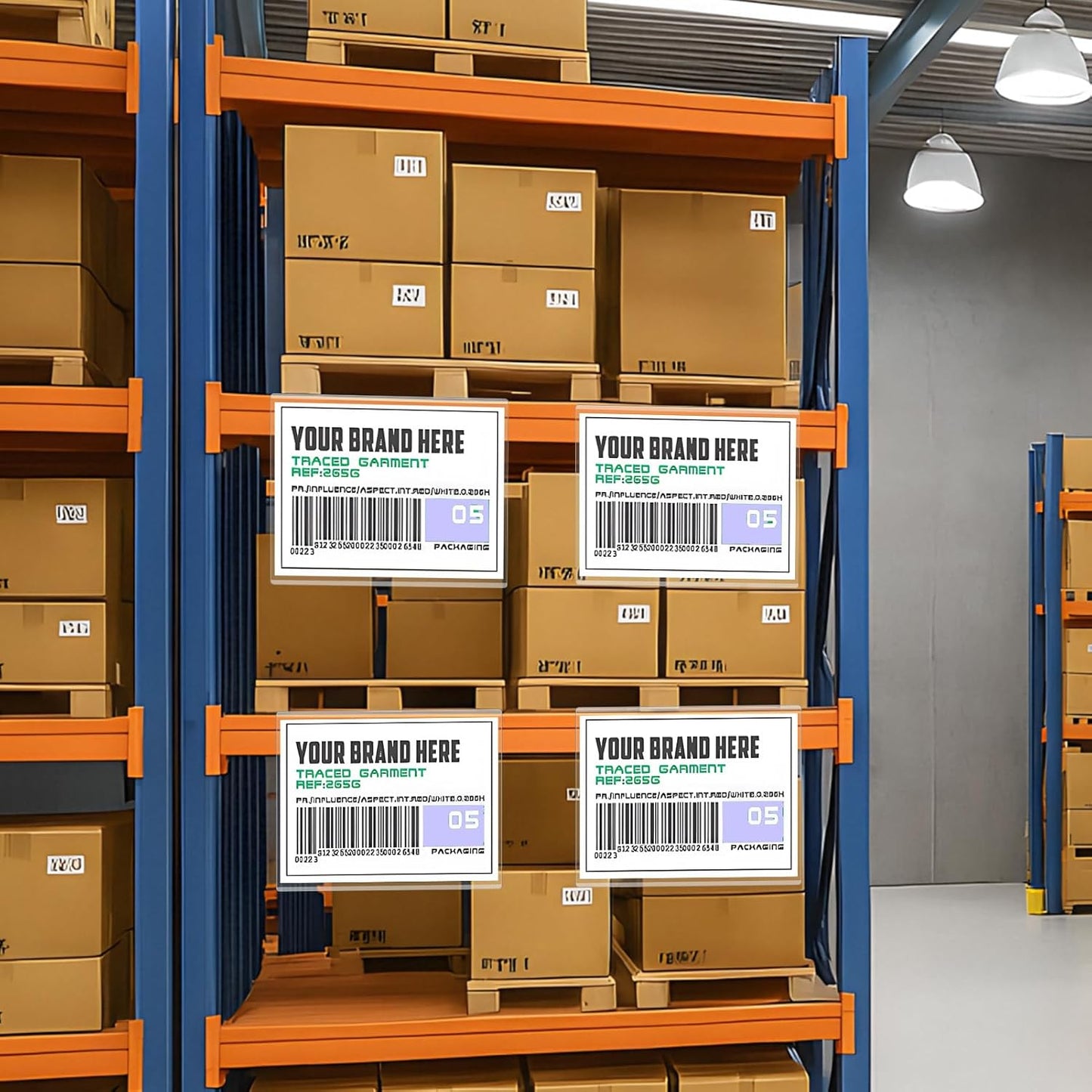 Transparent Sleeves 8.5x11 for Document Paper,Rigid Plastic Information Holders Accommodates 8x10 6PCS,Adhesive Magnet Sheet Included