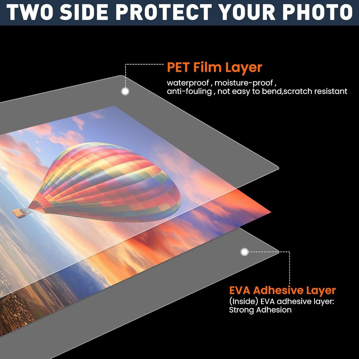 CAREGY Thermal Laminating Pouches,660 Pack Laminating Sheets, 3 Mil, 9 x 11.5 Inches Lamination Sheet Paper for Laminator, Round Corner Letter Size, Office and School Supplies