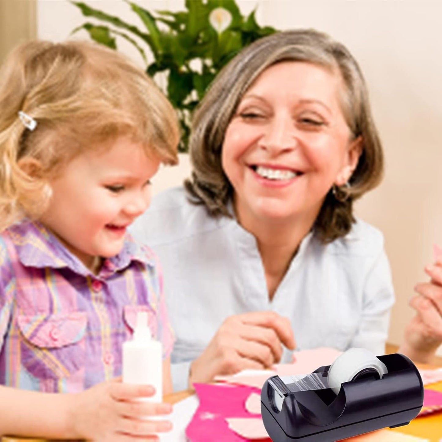 48 Rolls Clear Tape Refill - Tear by Hand, Transparent Tape Rolls for Dispenser, 3/4" x 1000 inch