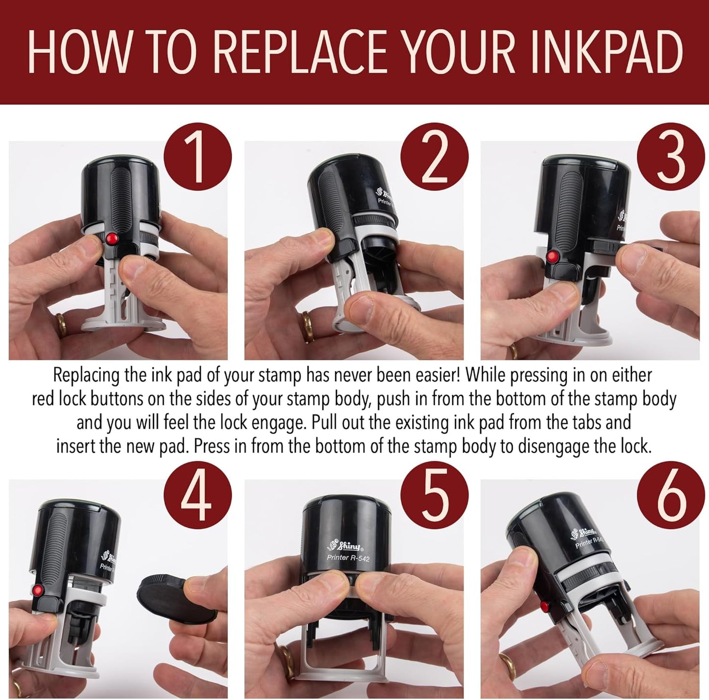 Virginia Round Notary Stamp | Official State Notary Stamp | Official Seals | Meets State Specifications (Virginia, Round Stamp)