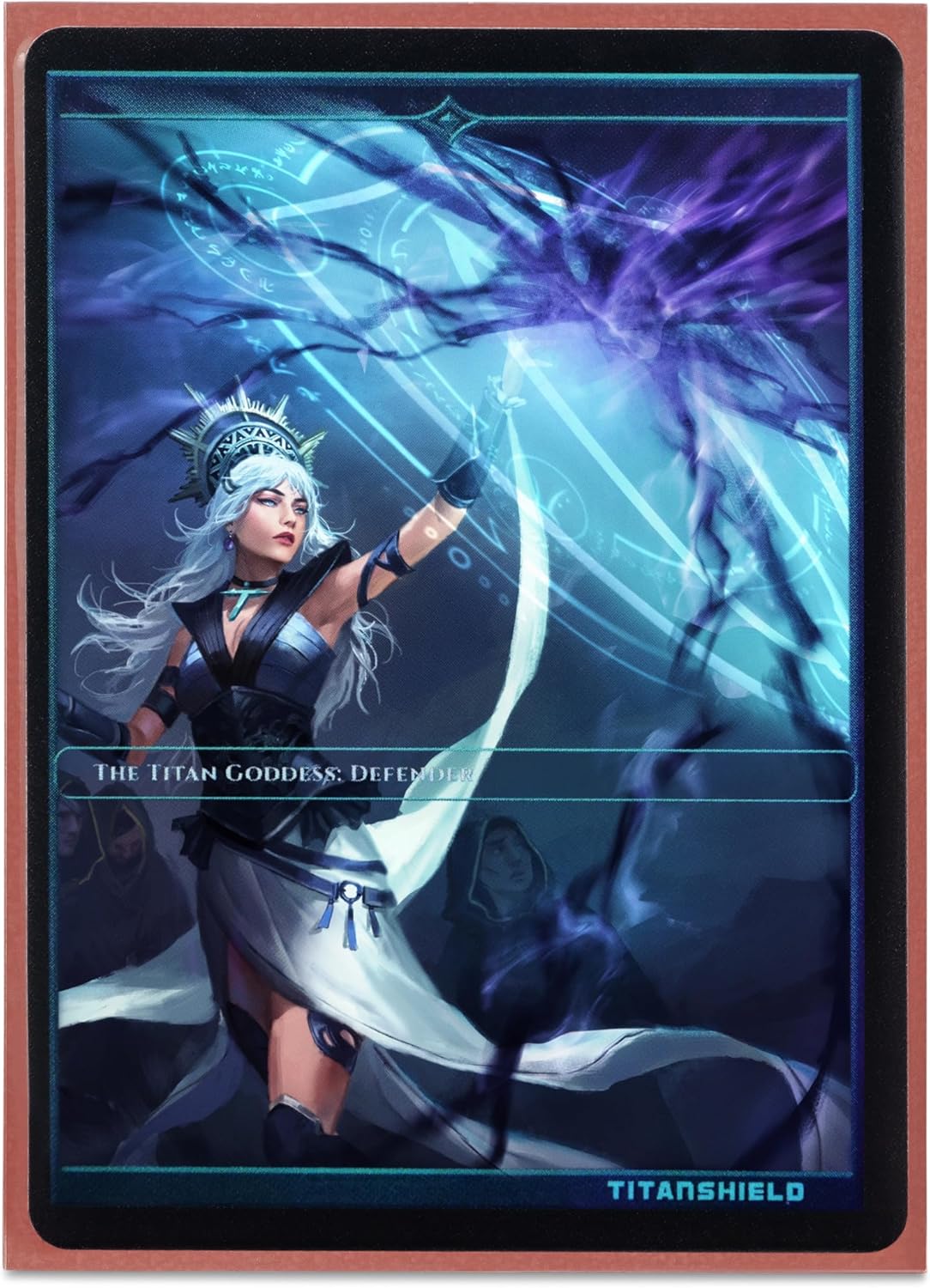 TitanShield (150 Copper Sleeves) Compatible with MTG Magic The Gathering, Lorcana, Board Games and Trading Cards 2.5" x 3.5" 66x91mm