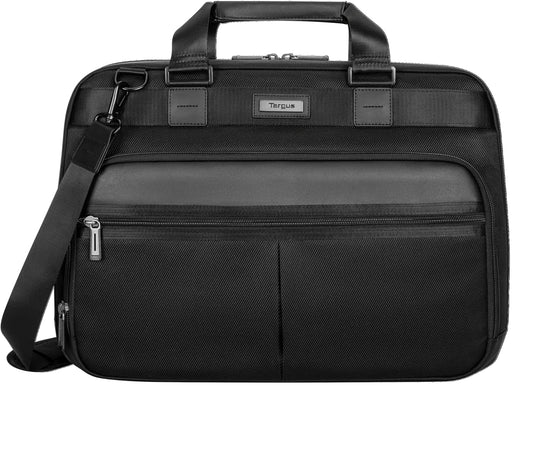 Targus Mobile Elite Checkpoint-Friendly Topload for 15.4-Inch Laptop Bag, Black (TBT045US)