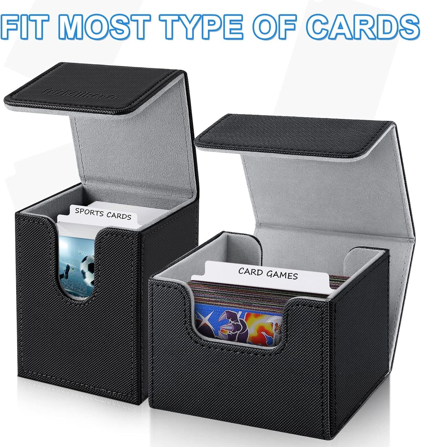 120 Pcs Trading Card Dividers Card Sorting Tray White Card Separators with Tabs Blank Card Box Card Divider Cards for Sports Games, 2.71 x 3.8 Inches Fit for MTG TCG Sports Cards Card Games