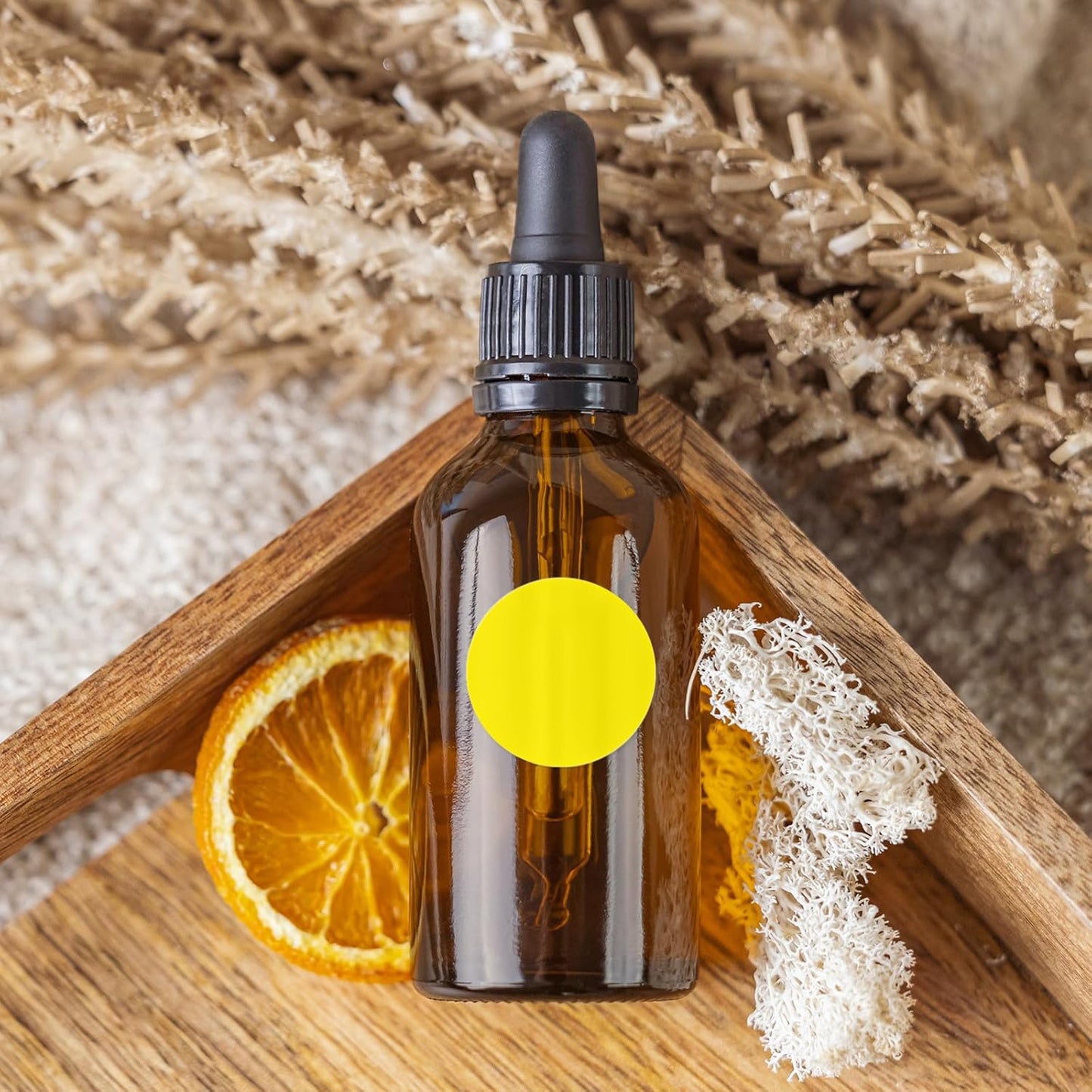 Yellow Dot Stickers 2 Inches Round Sticker, Circle Colored Labels Color Coding Labels for Office Classroom Toddlers Activity 80 Pieces