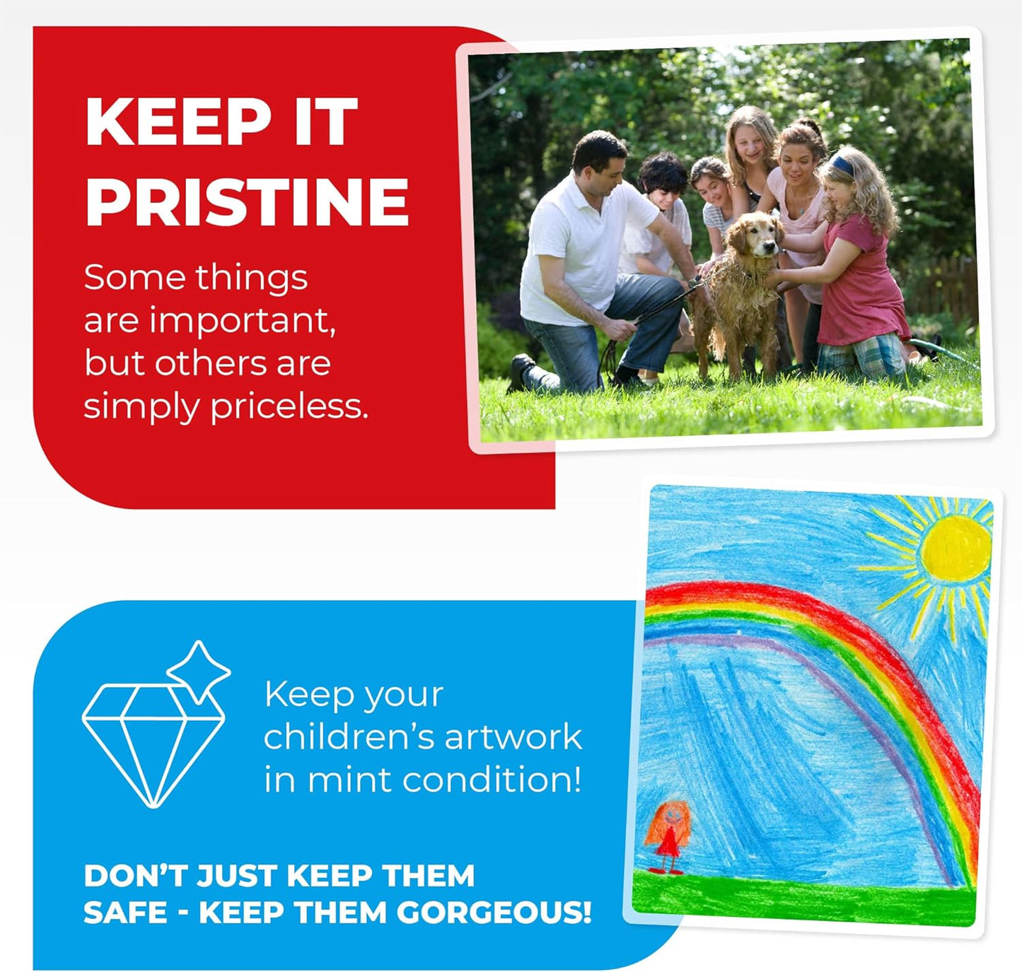 5MIL Thermal Laminating Sheets (100 Count) 5.3x7.2 inch, Photo Size Dry-Erase Friendly Laminating Pouches, Compatible with Laminators, Crystal Clear Laminated Finish