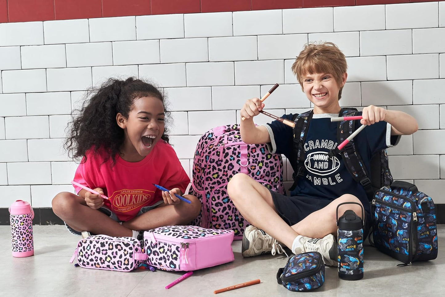 Choco Mocha Lightning Pencil Case for Boys, Soft Pencil Case Kids Pencils Pouch for Kindergarten Boys, Blue