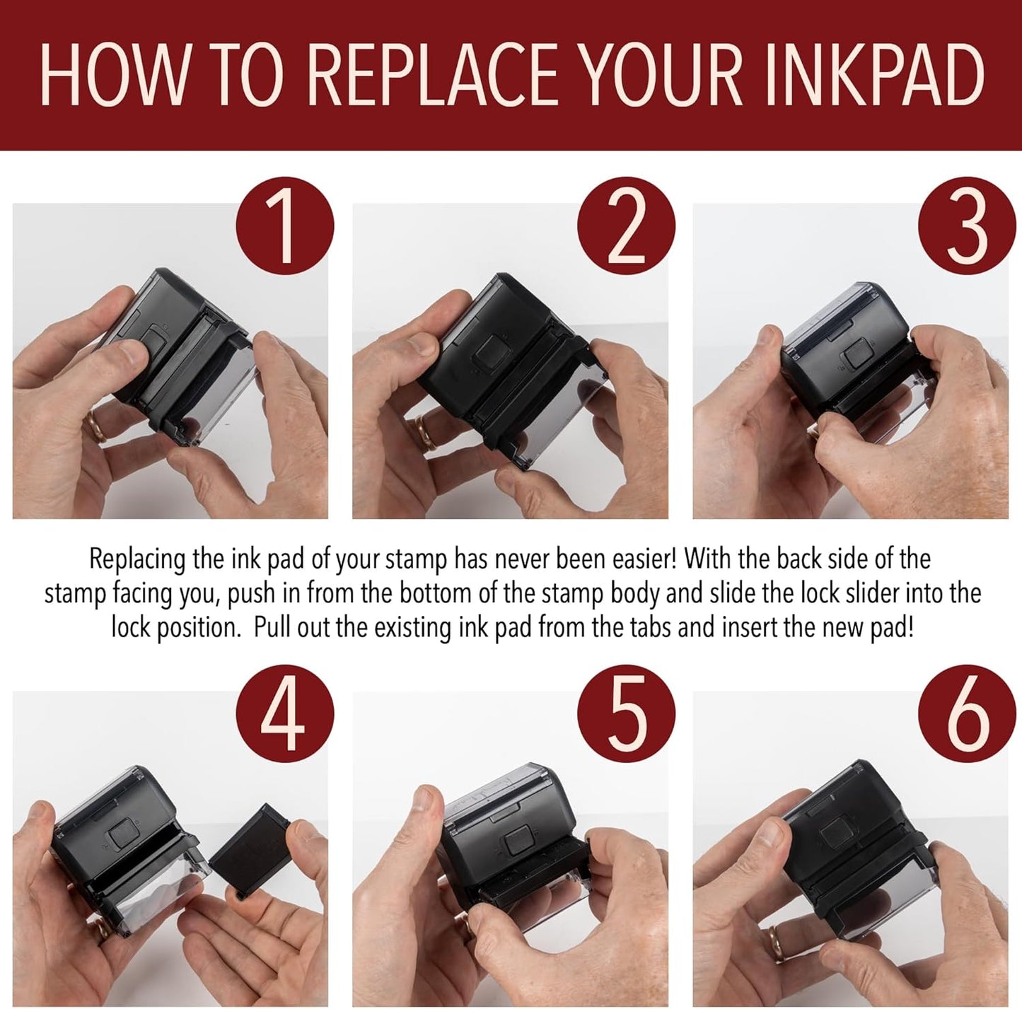 Ohio Rectangular Notary Stamp | Official State Notary Stamp | Official Seals | Meets State Specifications (Ohio, Rectangular Stamp)