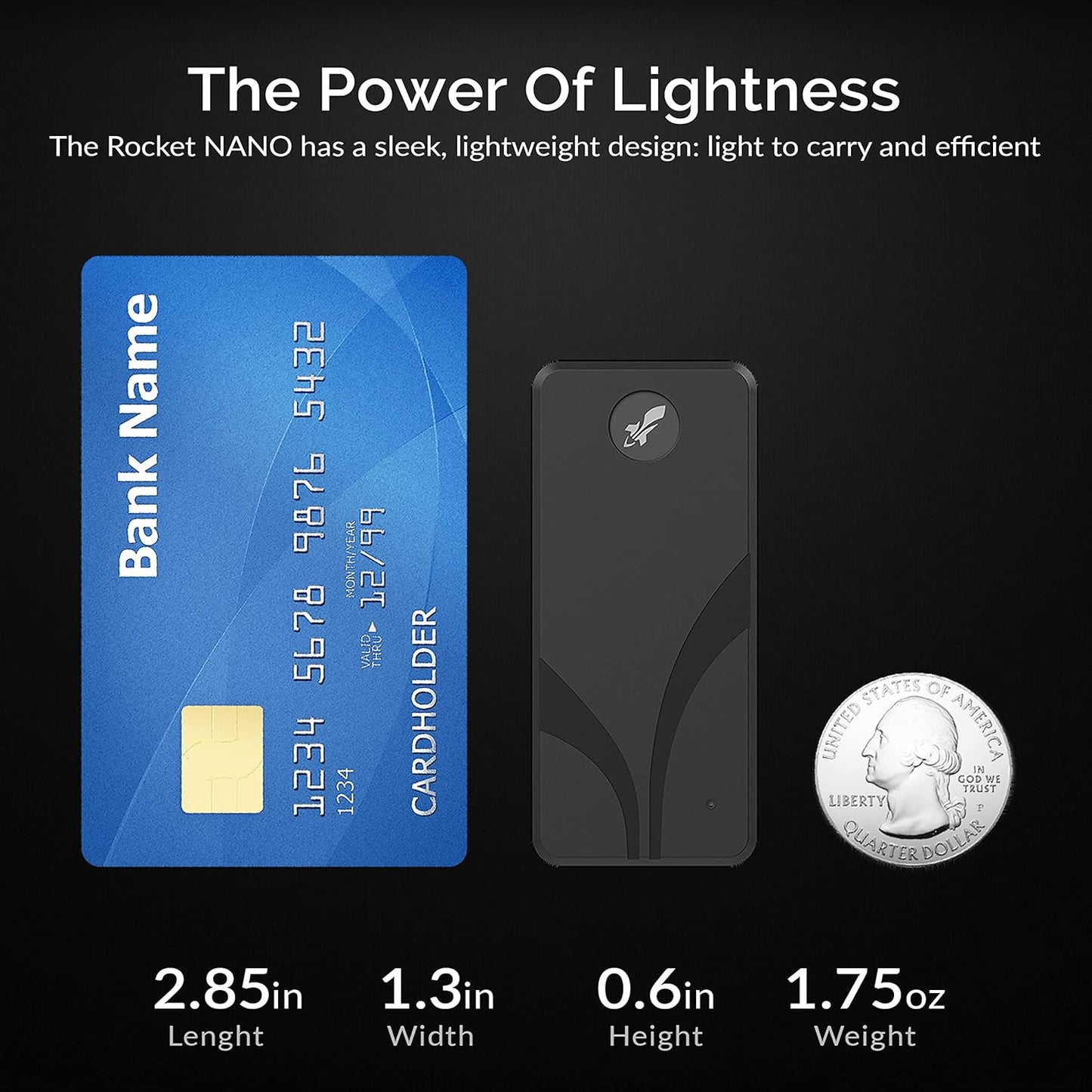 SABRENT 2TB External Aluminum SSD, Rocket Nano V2, USB 3.2 Gen 2x2, 1500 MB/s Transfer Speeds [SB-2TB-NAV2]