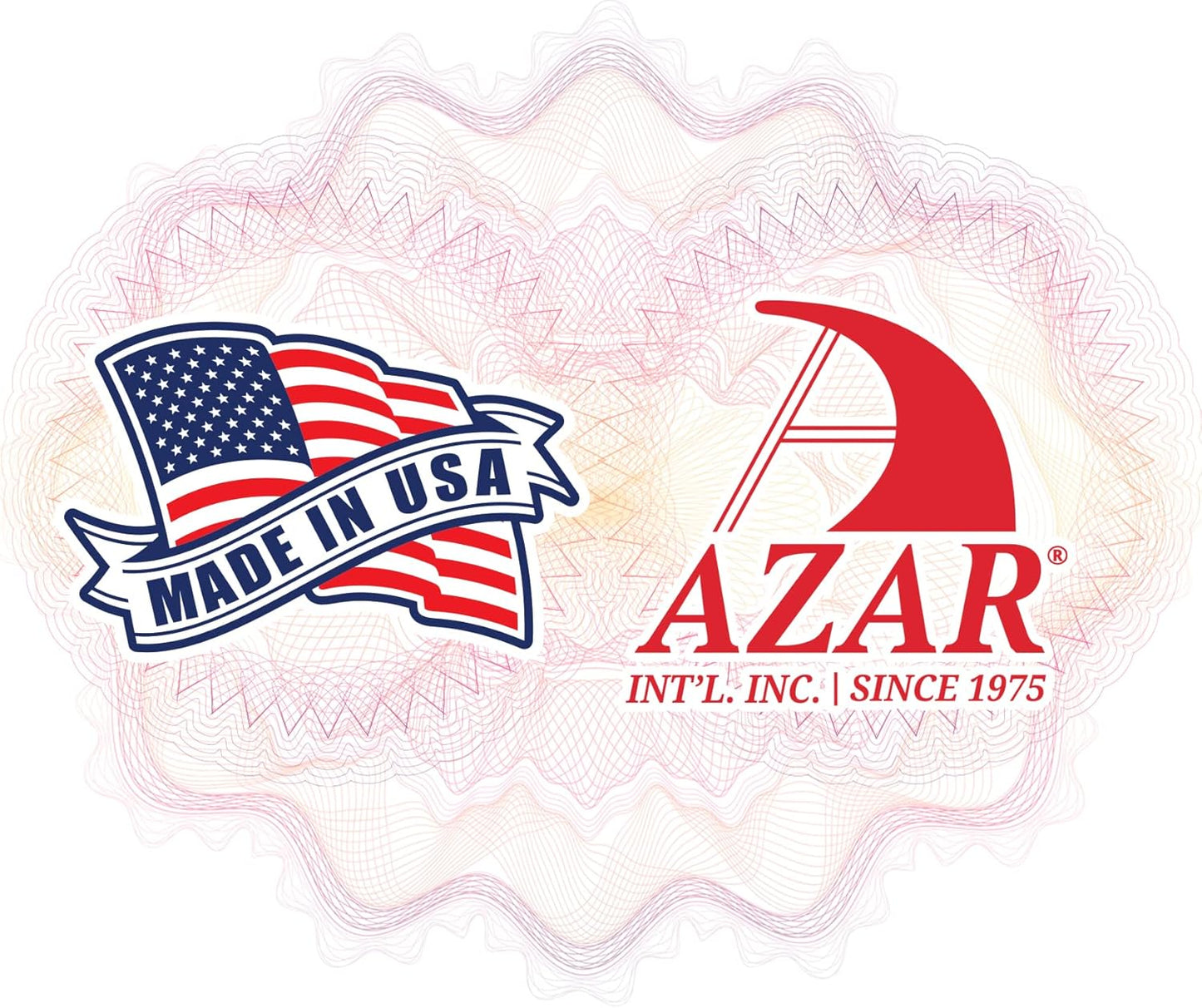 Azar Displays 105524-BLK Acrylic Floating Double Panel Wall Frame,18" x 24" Graphic Size, Overall Frame Size: 18" x 24", Black