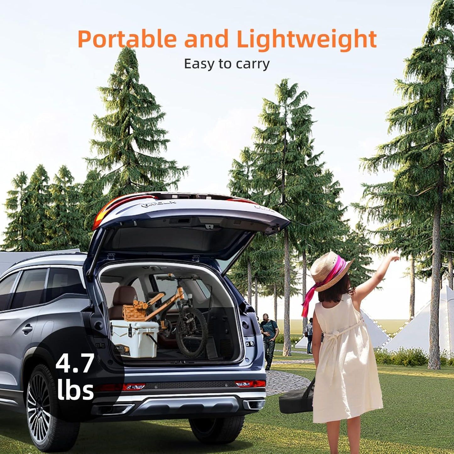 Portable Projector Screen 60inch,Movie Projection Screen,Indoor Projector Screen and Stand, 16:9 Projector Screen 4K HD Wrinkle-Free Lightweight