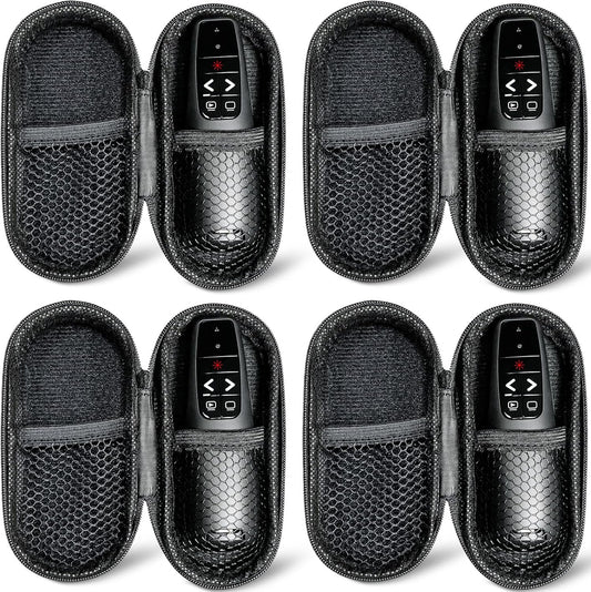 （4 Units） Presentation Clicker with 4 Cases Wireless Presenter Remote PowerPoint Pointer Slide Advancer for Mac Laptop PC Computer Keynote