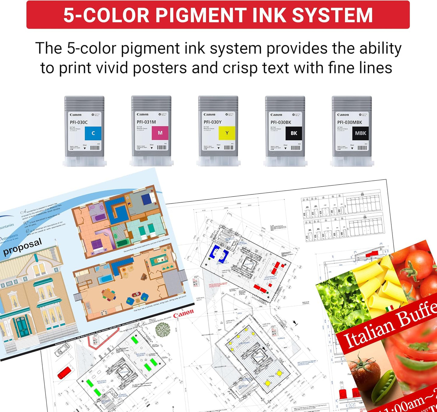 Canon imagePROGRAF TM-240 24" Large Format Printer