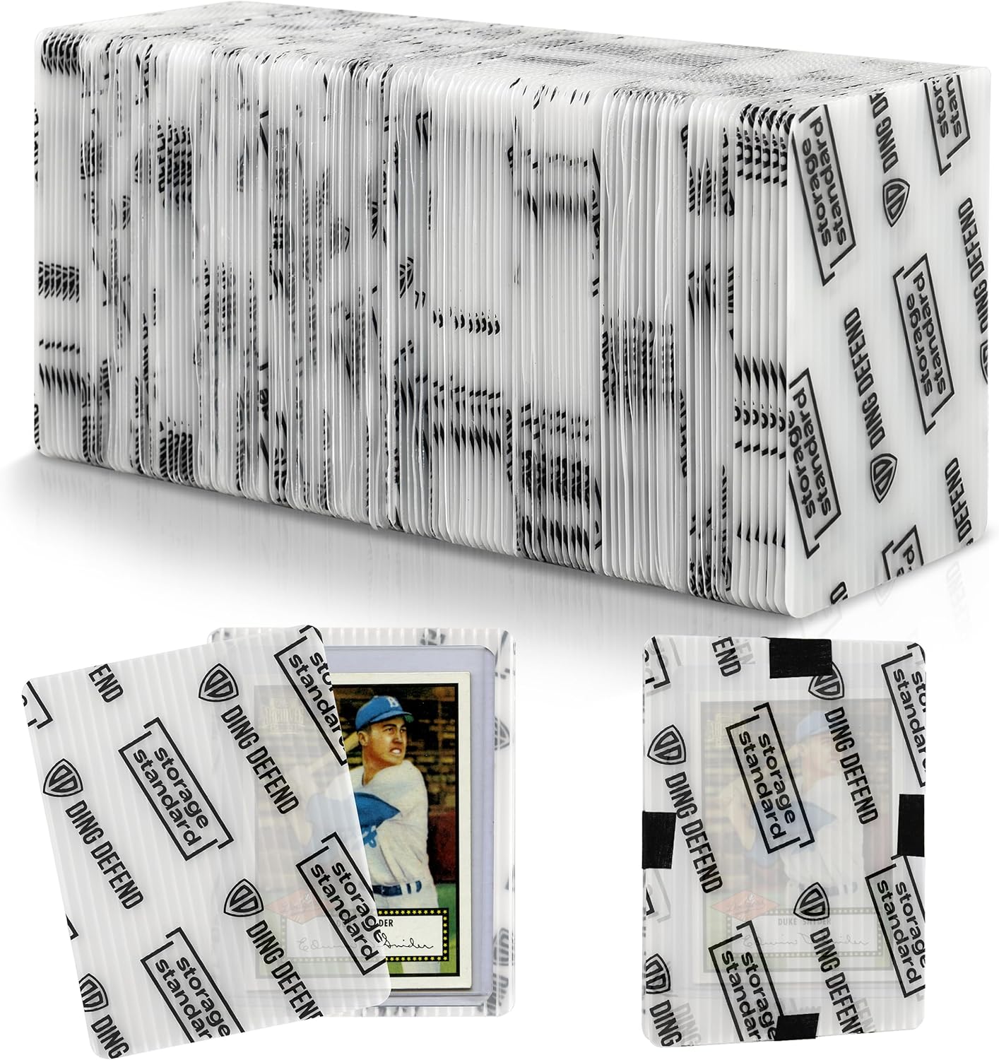 Trading Card Shipping Protectors - Premium Ultra Strong Plastic Inserts - 110 Pack - 3.5'' x 4.5''