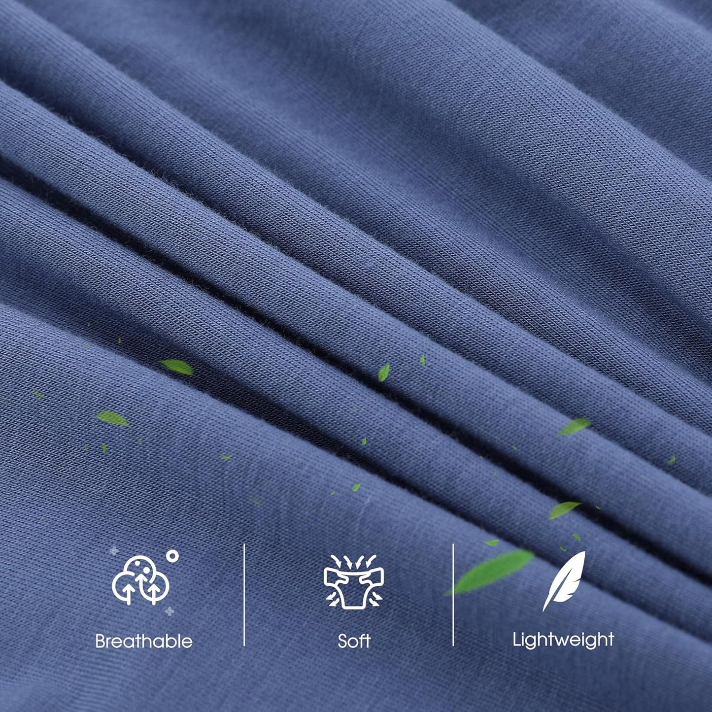 BAMBOO COOL Men's Ultra Breathable Underwear,No Riding Up Boxer Briefs with ComfortFlexible Waistband,Multipack